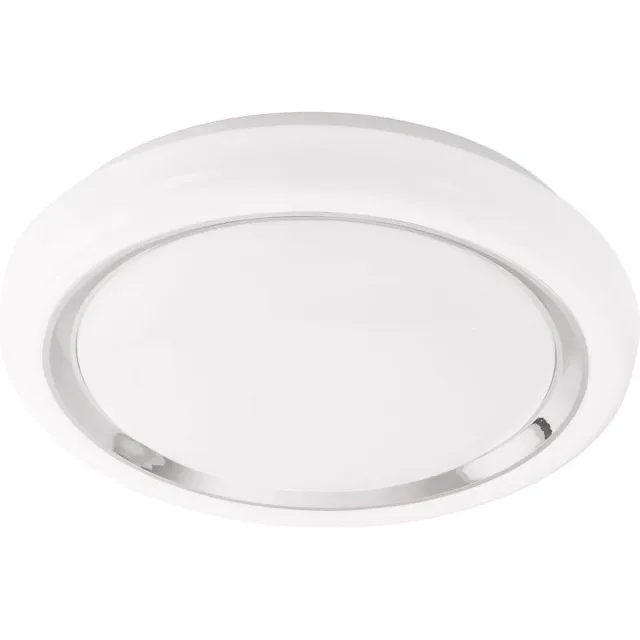 EGLO Capasso - Wand/Plafondlamp - 1 Lichts - Wit, Chroom