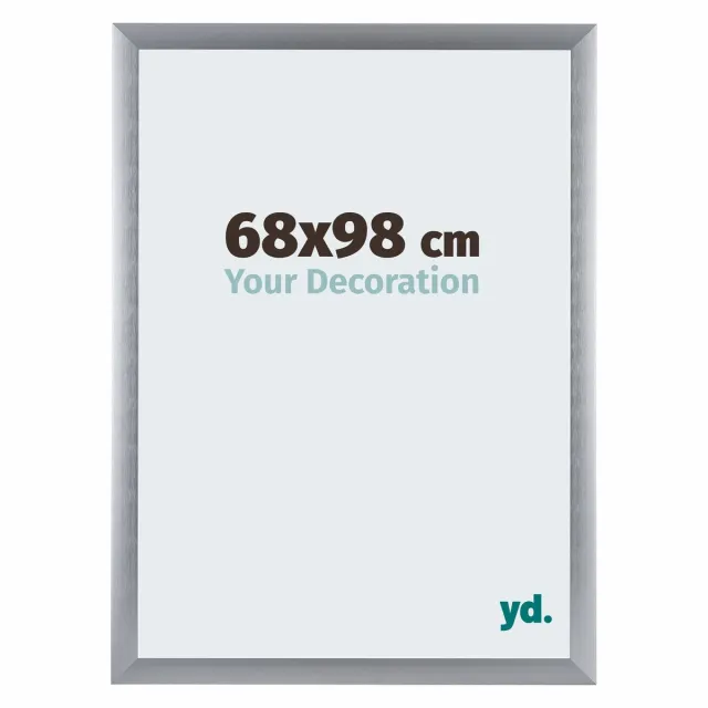 yd. Your Decoration - Fotolijst 68x98 cm - Aluminium - Zilver Geborsteld - Tucson