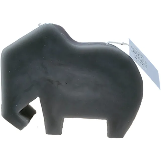 Flugel kerzen Ozo kaarsen - Kaars - Olifant kaars - Grijs - gemaakt van restanten van kerkkaarsen - Dutch Made