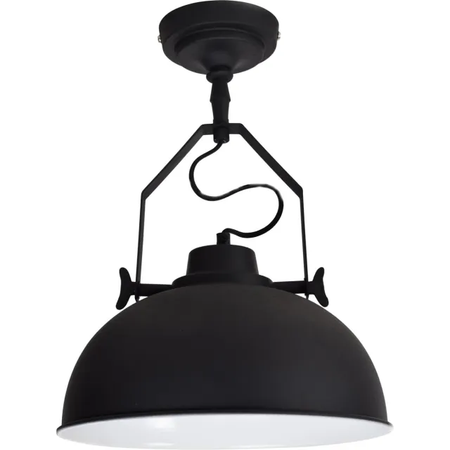 Urban Interiors Urban Plafondlamp Zwart - Poedercoating - Ø30