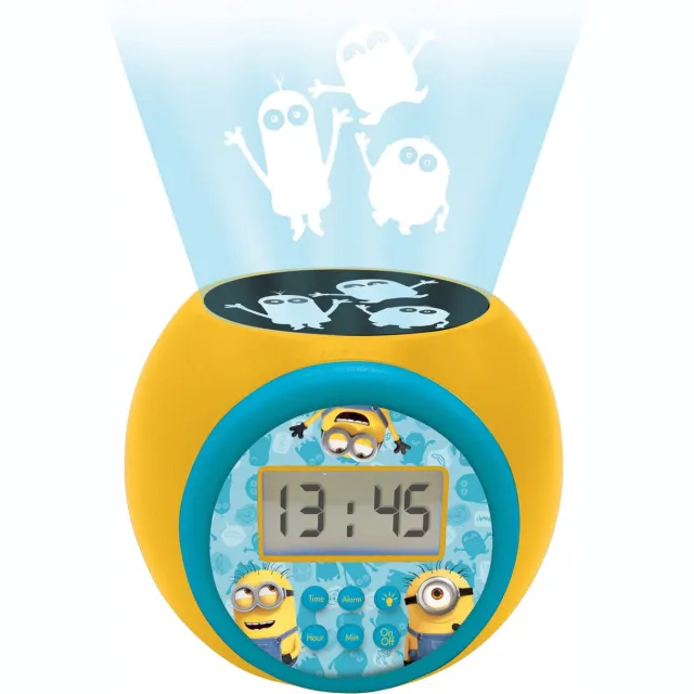 Lexibook Minions Projector Wekker met Timer JAUNE