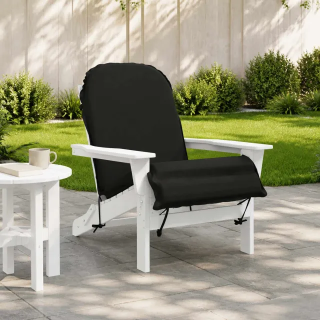 vidaXL Adirondack stoelkussen GEMERT 100% Polyester Zwart