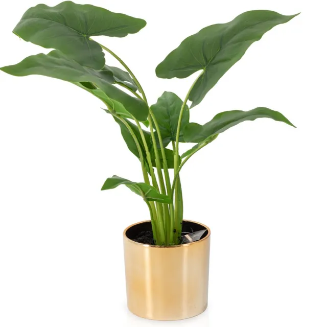 homebound by ky Alocasia kunstplant in pot | kunstplant Groen