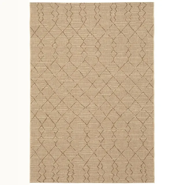 Boho&me Buitenkleed berber - Bask Taza beige 160x230