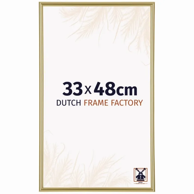Dutch Frame Factory Fotolijst 33x48 cm - Kunststof - Goud - Angers