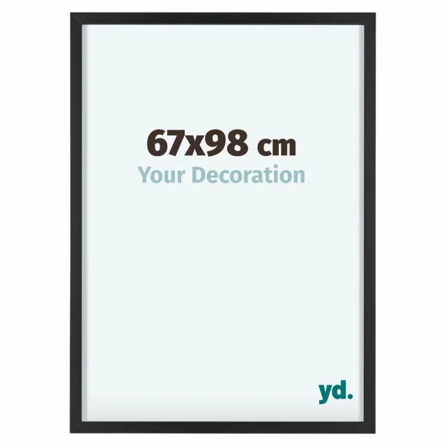 yd. Your Decoration - Fotolijst 67x98 cm - Aluminium - Zwart - Virginia