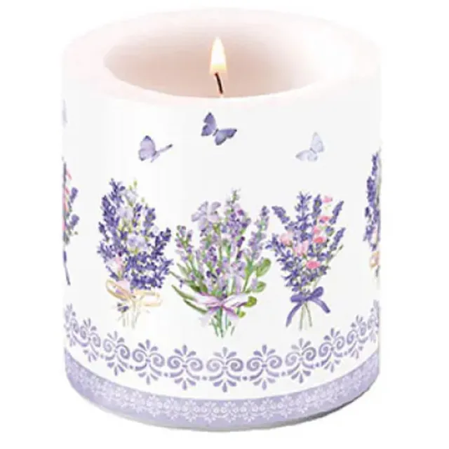Ambiente Kaars - Small - Lovely Lavender - 35 branduren Multi