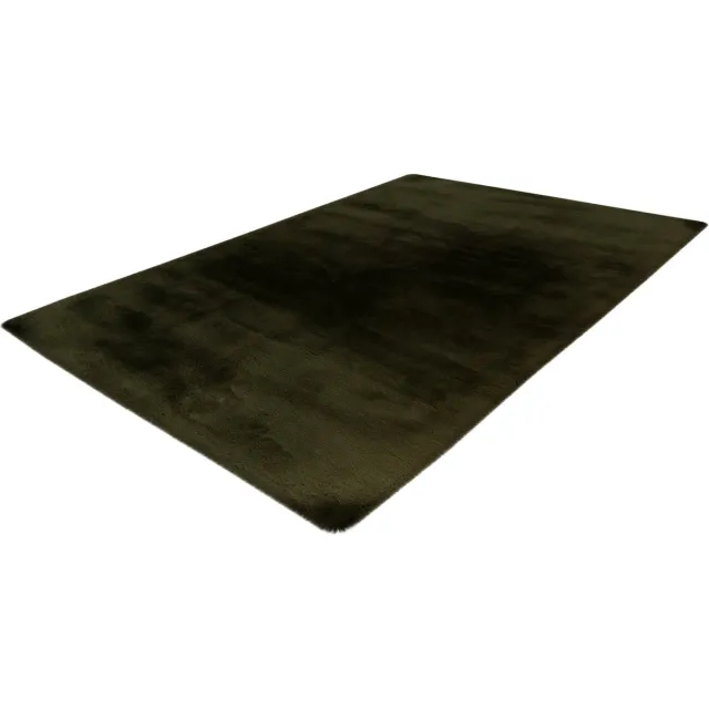 Lalee Heaven - Vloerkleed - Tapijt – Karpet - Hoogpolig - Superzacht -comfy Fluffy - rabbit fur- 120x170 cm donker groen