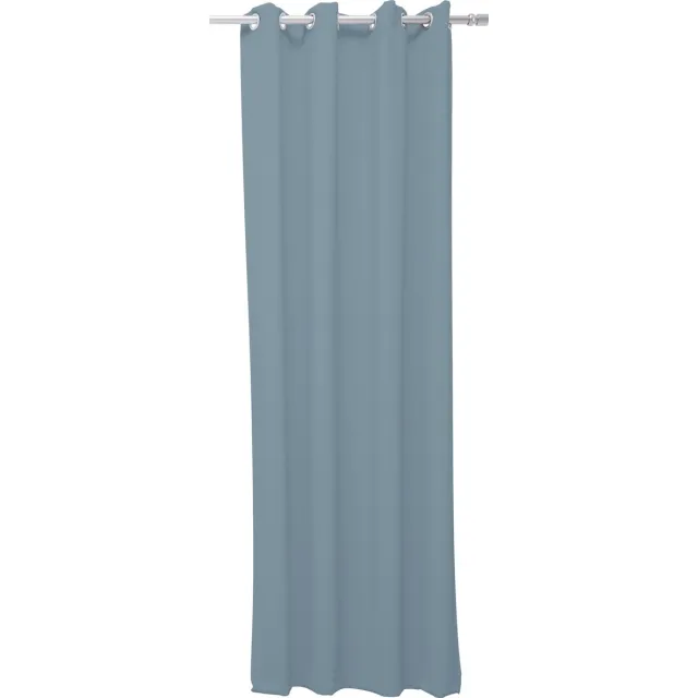 Today Kant en Klaar Gordijn - Met ringen - Lichtdoorlatend - 140 x 240cm - Denim - Lichtblauw