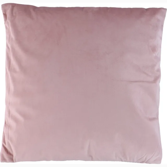 arti casa Sierkussen - Binnenkussen 45x45 cm - Velvet Kussen met Kussensloop - Wasmachinebestendig - Woondecoratie Woonkamer en Slaapkamer - Roze