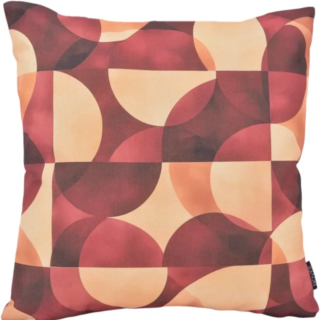 NOVÉE Arcade Groen Kussenhoes | 45 x 45 cm| Katoen/Linnen