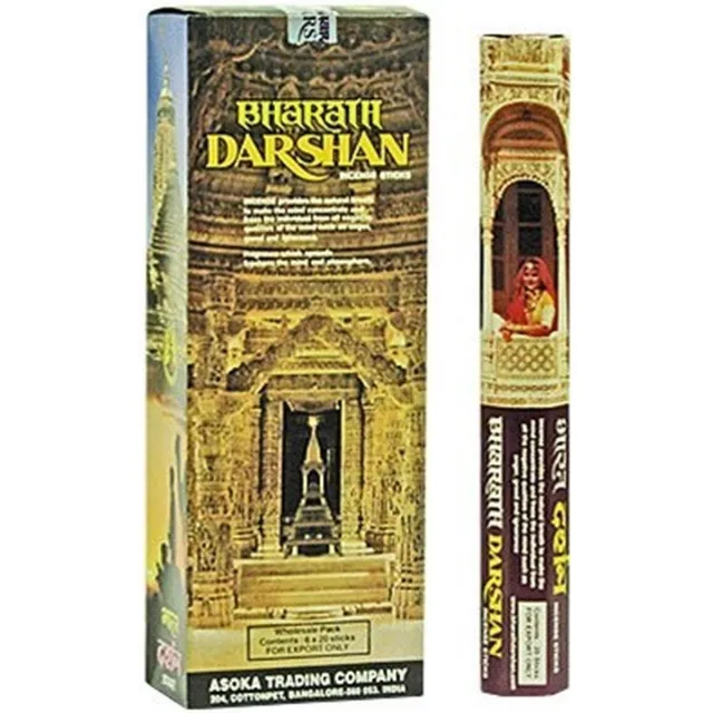 Darshan Bharath Darshan Wierook (6 Pakjes) blauw, bruin, oranje, beige