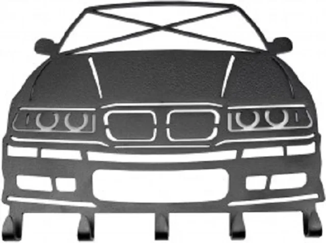 Reyhs wandkapstok - kapstok - E36 - bmw - drift - race - design - decoratie - M3 - bmw merchandise