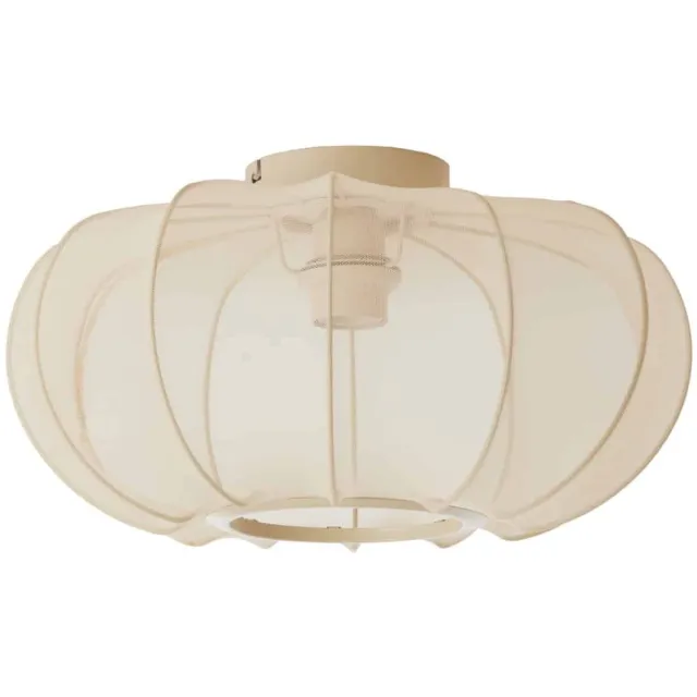 Light & Living Plafonniere Plumalia - Zand - Ø40cm - Modern Bruin