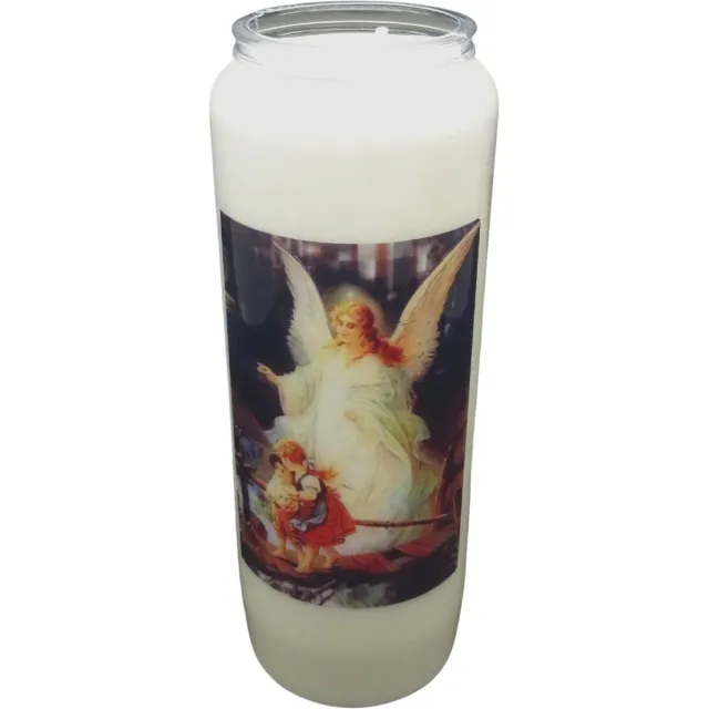 Partijhandel RODO Noveenkaars Engelen 005 - 9 dagen brander (5 stuks) wit