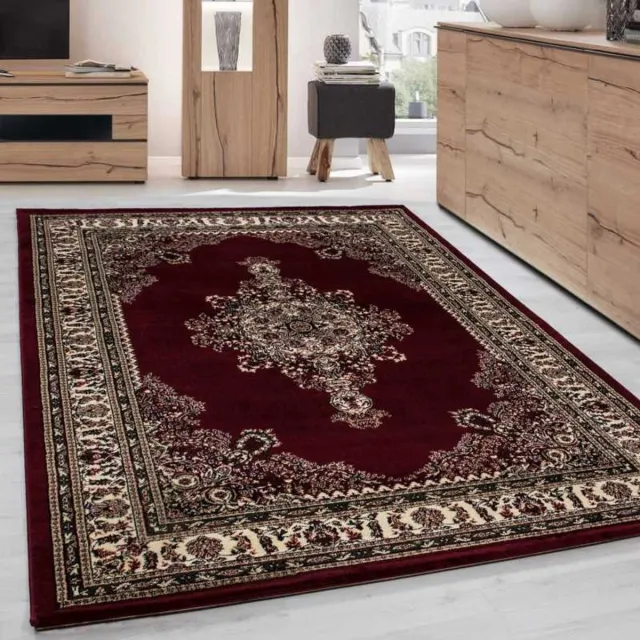 TapisTrend Oosters tapijt Zwart-rood Klassiek Marrakesh 0297
