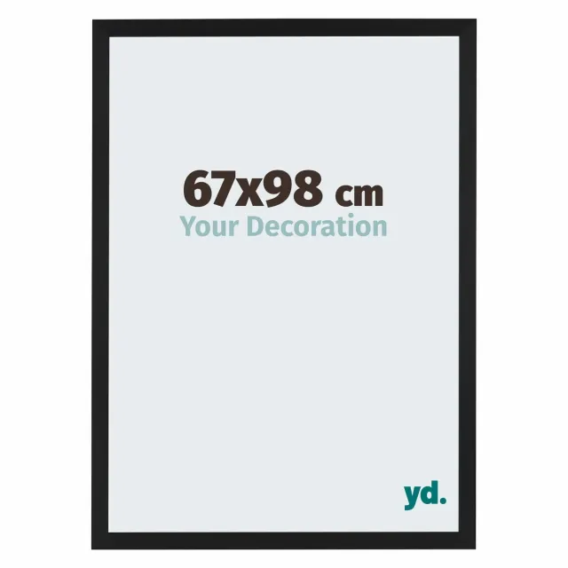 yd. Your Decoration - Fotolijst 67x98 cm - MDF - Zwart Mat - Catania