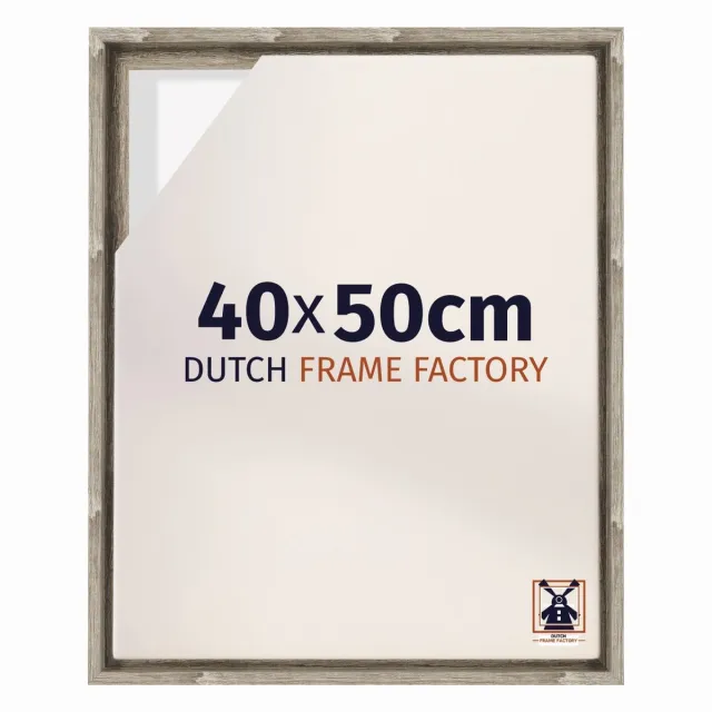 Dutch Frame Factory Baklijst 40x50 cm - Sonoma Eiken - Geschikt voor Canvasdoek - MDF Baklijst Lausanne