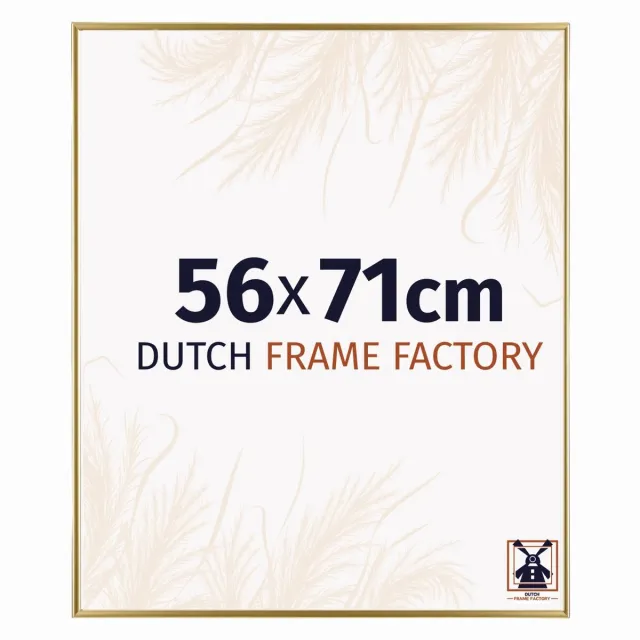 Dutch Frame Factory Fotolijst 56x71 cm - Kunststof - Goud - Easy