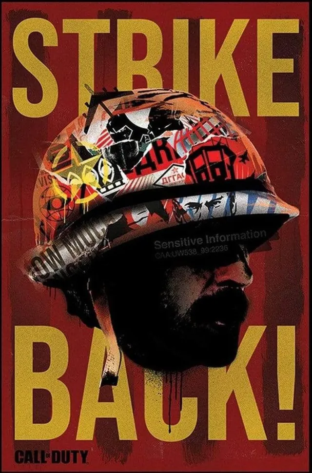 Posters.nl Call of Duty Black Ops Cold War Strike Back - Maxi Poster Multi color