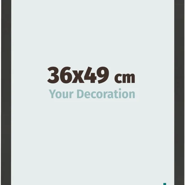 yd. Your Decoration - Fotolijst 36x49 cm - MDF - Zwart Houtnerf - Bologna