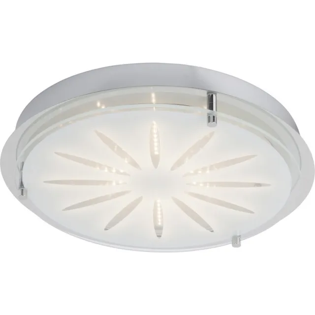Brilliant Wandlamp CATHLEEN - Wand- & Plafondlamp Chroom