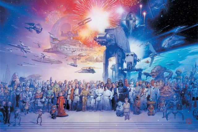 Star Wars poster - Legacy Characters - 61 x 91,5 cm Multi color