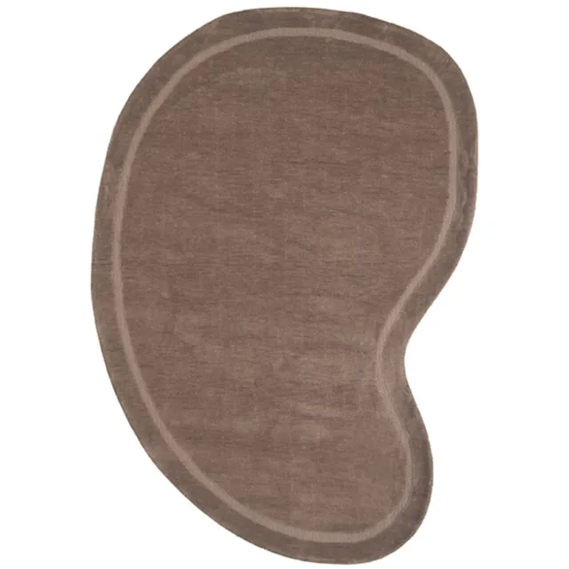 LABEL51 Vloerkleed Mody Taupe Synthetisch