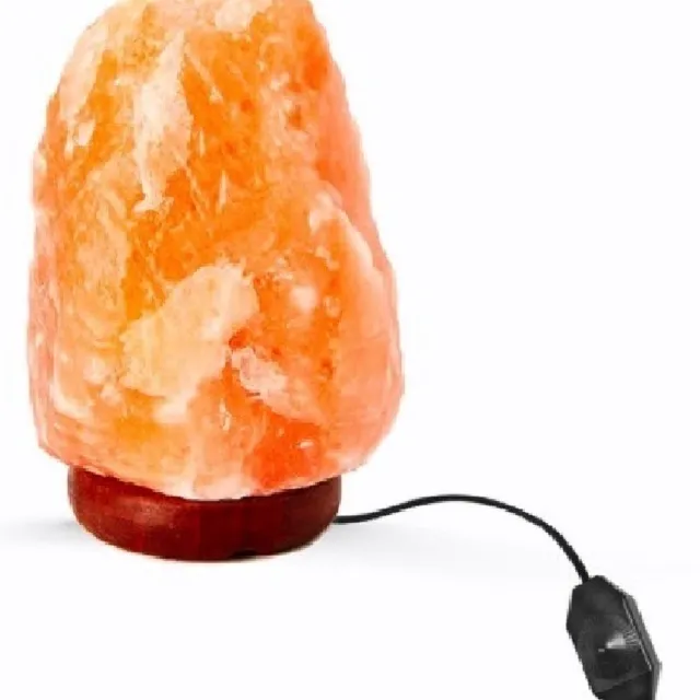 iTotal Oranje zoutlamp 5-7kg - 28cm hoog oranje, roze