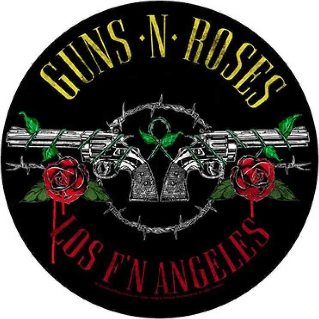 Guns N' Roses Los F'N Angeles Rugpatch - Zwart