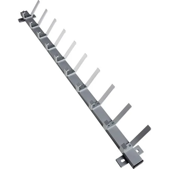 ABC Kantoormeubelen Wandkapstok Ecoro Zwart 50CM Breed 5 jashaken