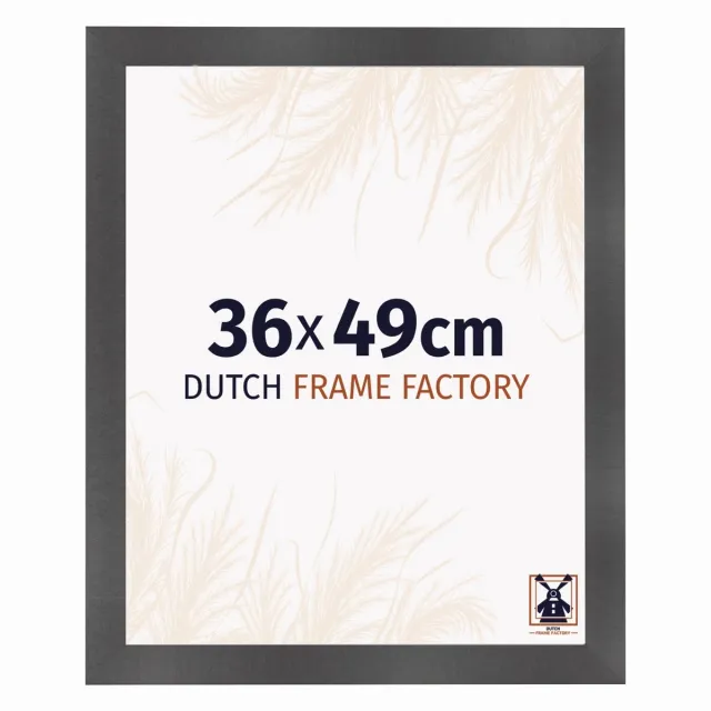Dutch Frame Factory Fotolijst 36x49 cm - MDF - Zwart Mat - Praag