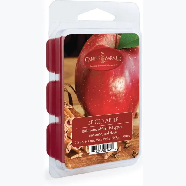 Candle Warmers wax melts spiced apple donkerrood