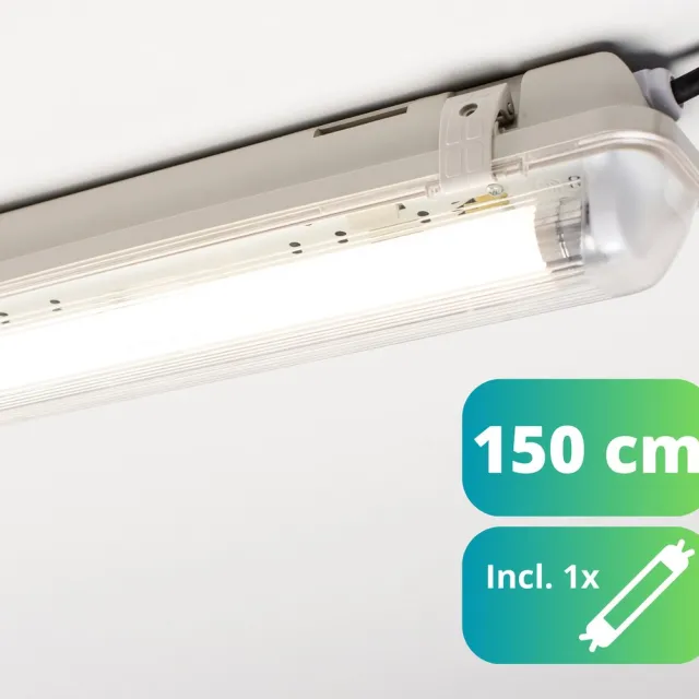 LED's Light EasySave LED TL verlichting 150 cm - Compleet armatuur incl. LED TL buis - IP65 wit
