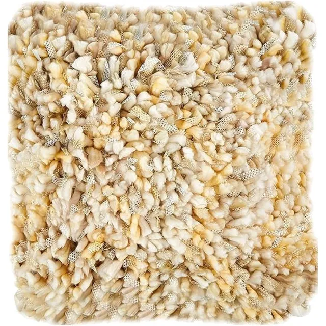 Heckettlane Sierkussen hoes Reina Beige 50 x50 beige/ geel