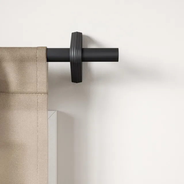 Umbra Trinity Pin-Point gordijnroede Matzwart