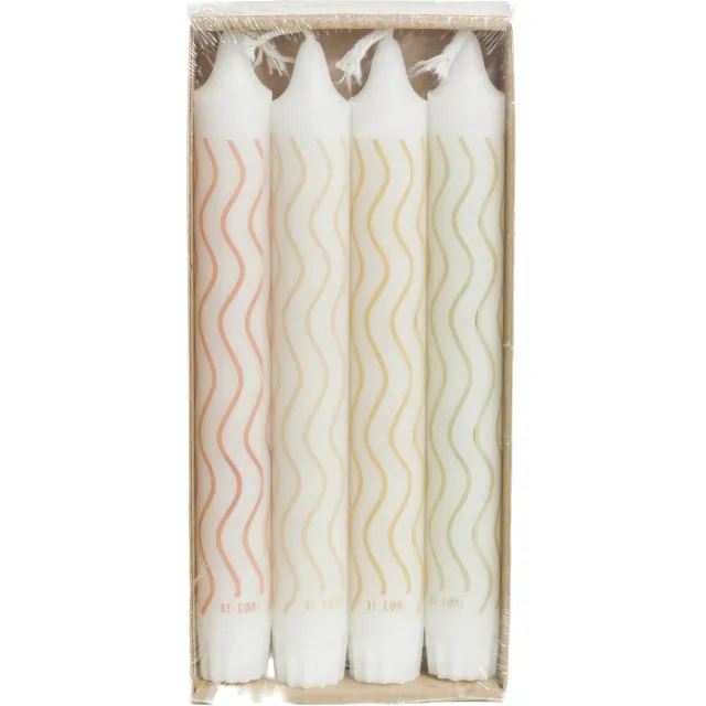 Rustik Lys Rystik Lys dinerkaars - Wave - 2,2x19cm - patroon Multicolor