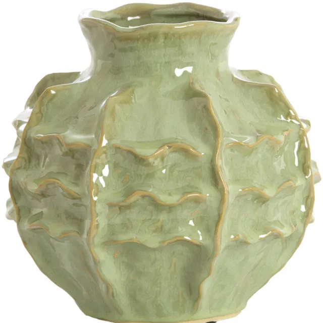 Light & Living Vaas Loseto (21x20 cm) groen