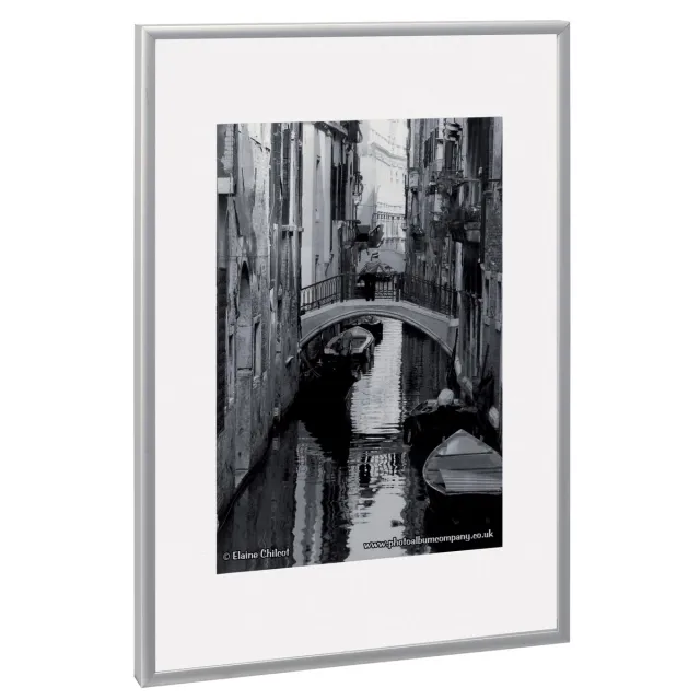 The Photo Album Company TPAC fotokader aluminium, zilver, A3