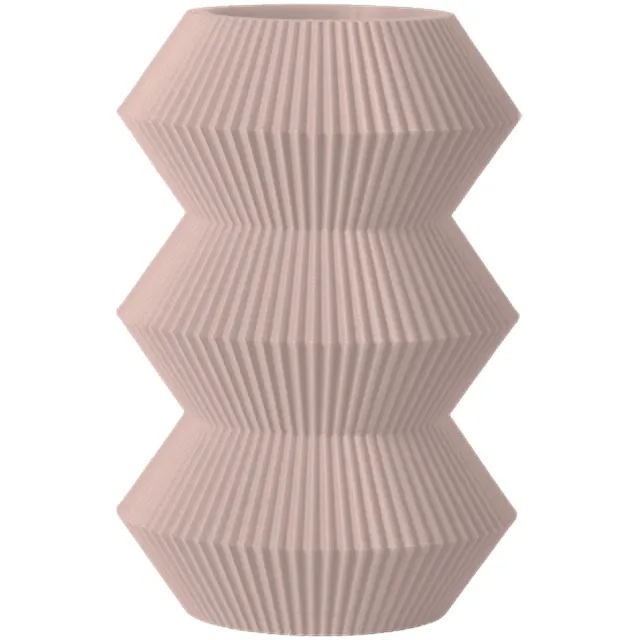 Layvo ORDEN Vaas - Bloesem - D17 x H25 cm - droogbloemen vaas - gerecycled plastic