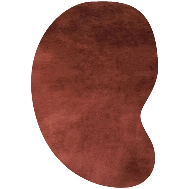 Veer Carpets Vloerkleed Morbido Terra - Organisch 160 x 230 cm - Extra Hoogpolig Fluffy Vloerkleed in Scandinavische / Hotel Chique Stijl