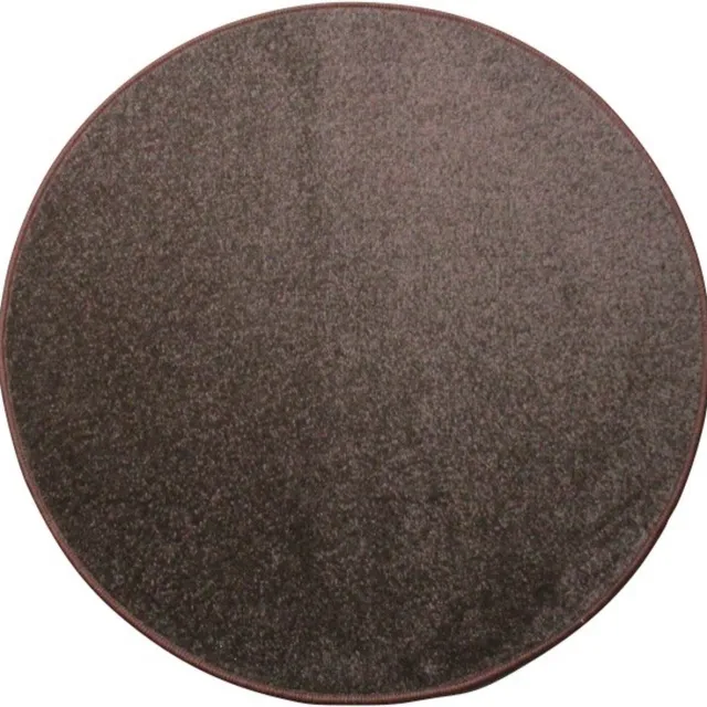 Carpe mathique Karpet Banton - Lichtbruin - 80 cm Rond