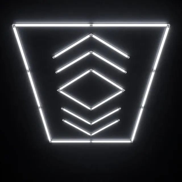 Dita Hexagon Vector LED Verlichting - Wit Licht - Geometrische LED Plafondlamp - Garage Verlichting - Kapsalon Verlichting - Barbershop Verlichting - Auto Detailing - Salon Verlichting - HLT6PC