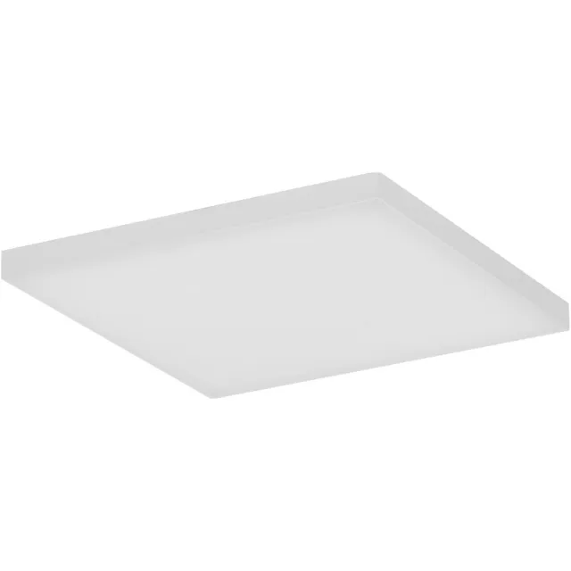 Osram Planon Frameless rahmenlose Panelleuchte in Weiß mit fortschrittlicher LED-Technik, 19 W, quadratische Form (300 x 300 mm), warmweiße Lichtfarbe bei 3000 K, Aluminium-Gehäuse