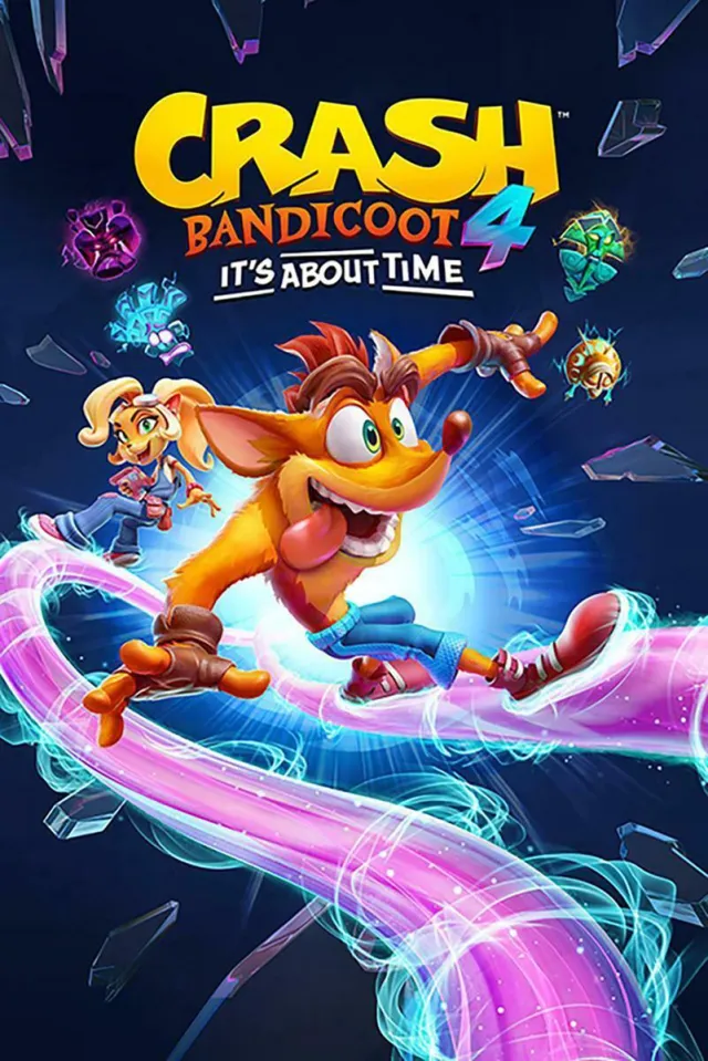 Hole in the Wall Crash Bandicoot 4 Ride - Maxi Poster - 61 x 96.5 cm Multi color