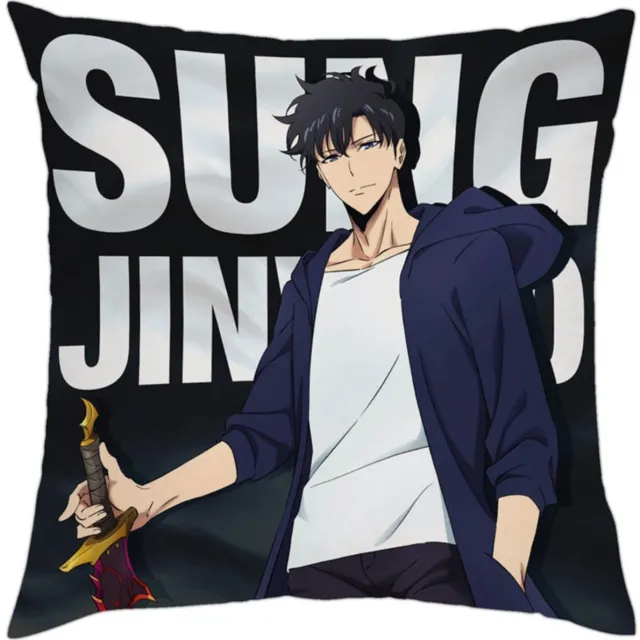 Sakami Merchandise Solo Leveling Pillow Sung Jin-Woo 40 x 40 cm Multi