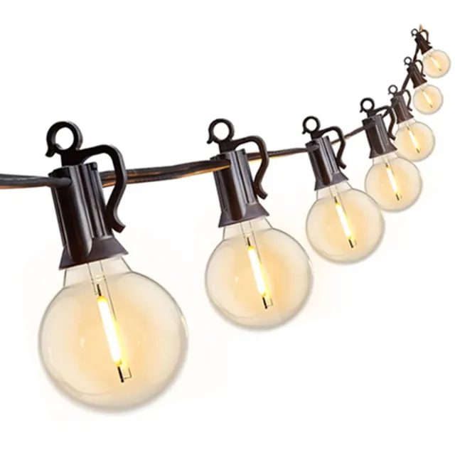 Home & Marker Lichtsnoer Buiten - Lichtslinger - Buitenverlichting Slinger - Tuinverlichting - Sfeerverlichting - 25 Lampjes - 7.5 Meter - Yardbulbs