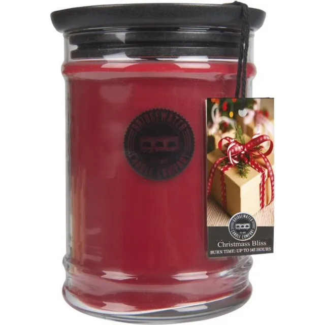 Bridgewater Geurkaars - Kerst -Xmass Bliss Jar - 454g - Rood