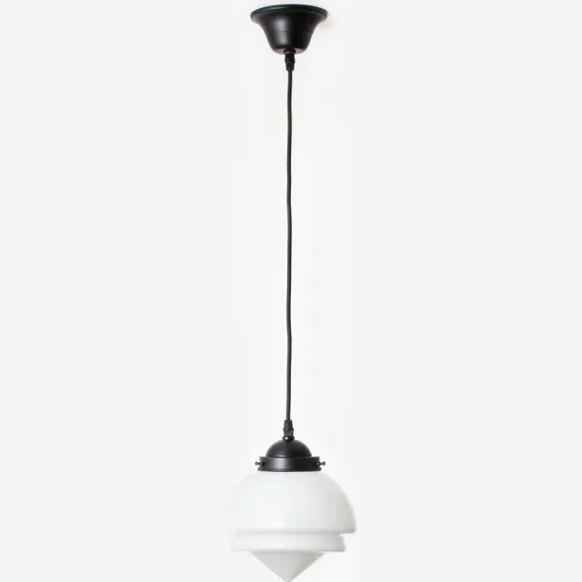 Coloured by Art Hanglamp aan snoer Small Pointy Moonlight - Art Deco Trade Zwart