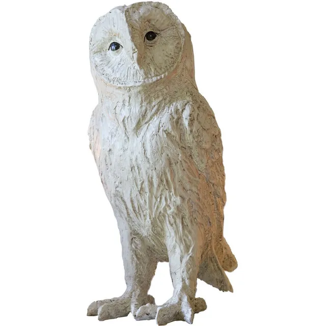 Loberon Decoratieve uil Heriette wit